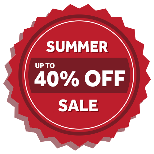 summer sale 40% off
