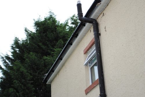 Fascia and soffits on a house in blandford