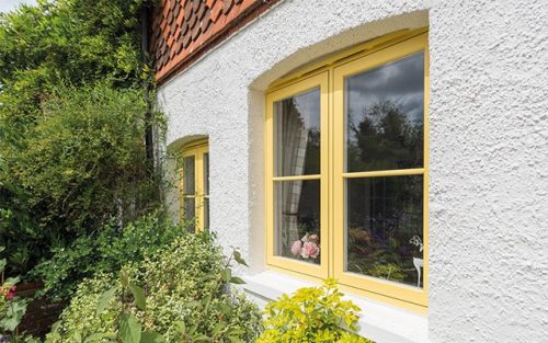 flush casement double glazed window