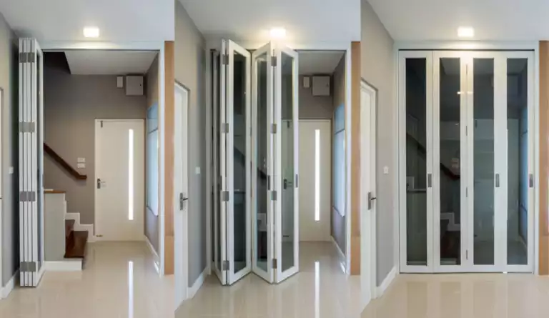 Blandford showroom shown to illustrate aluminium bifold door cost